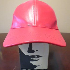 Unisex Leather Baseball Cap Snapback Outdoor Sport Adjustable Hat